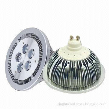 6W AR111 E27 220V LED Spot Lights with 220V DC High Brightness Original 45mil Bridgelux Light Source